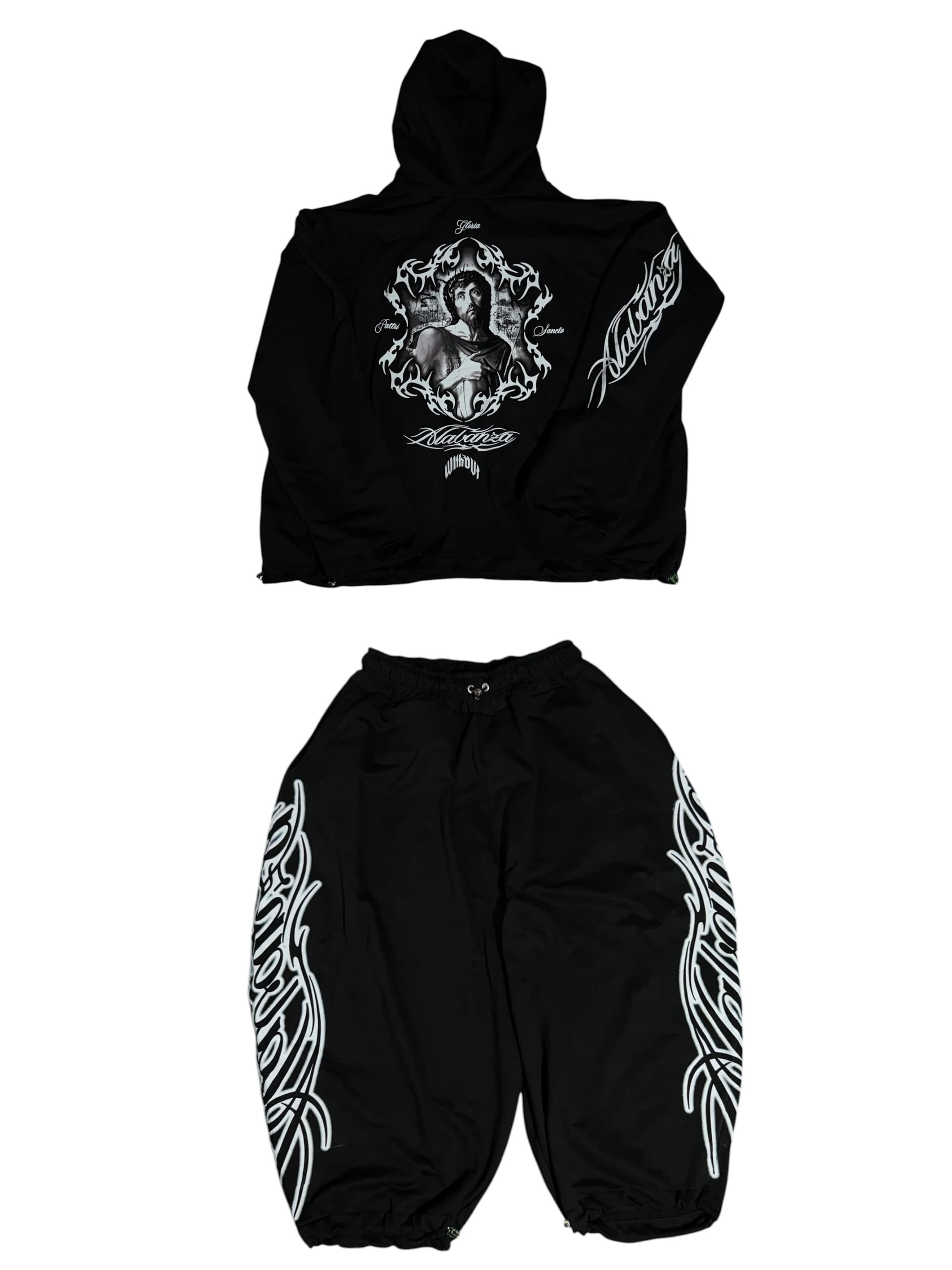 Set Black Tribal detalle